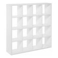 thumbnail image 1 of Pemberly Row Open Back Decorative Cube Storage Organizer in 16-Cube in White, 1 of 6