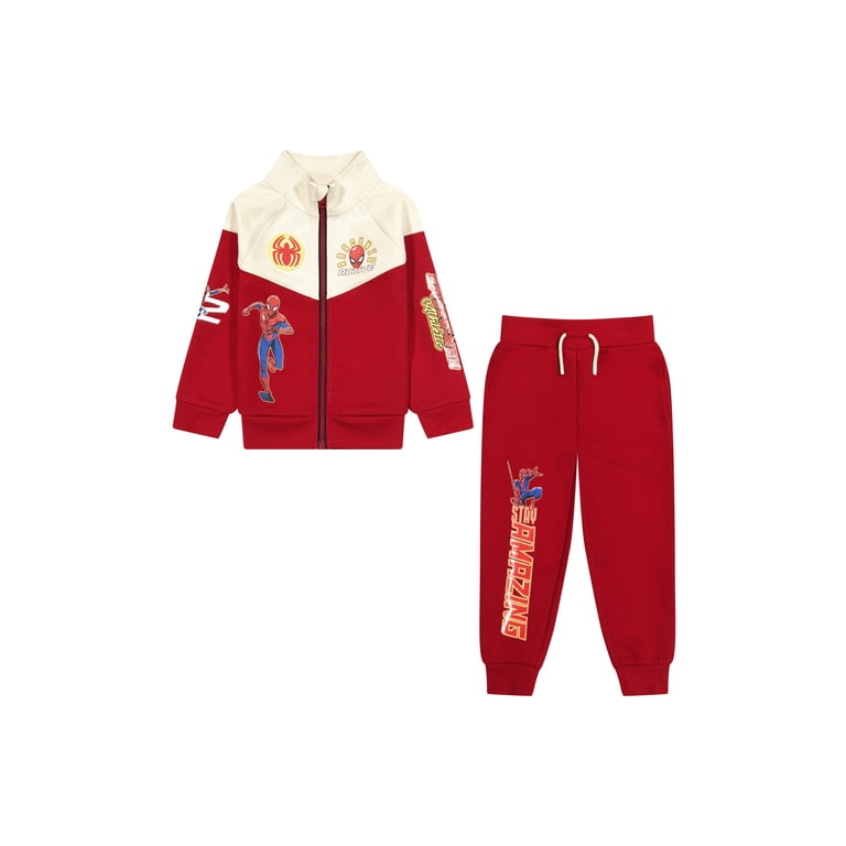 Spider-Man Toddler Boy 2-Piece Jacket and Pant Set photo 3