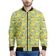 thumbnail image 4 of Bonita chaqueta de pato de goma de dibujos animados para hombre, sudadera con estampado 3D, chaquetas de bombardero de calle con cremallera, tops para niños, abrigo de primavera y otoño, 4 of 5
