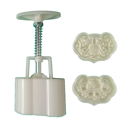 

Mooncake Mold 3D Chinese Words Shaped Mooncake Hand-pressing Baking Accessories