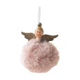 thumbnail image 2 of Adornos colgantes navideños BLESIY adorno de ángel de peluche 6 cm x 9 cm, 2 of 8