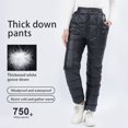 thumbnail image 3 of Pantalones Esquí Acolchados Termales Invierno Impermeables A Prueba Viento para Senderismo, 3 of 9
