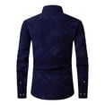 thumbnail image 4 of Camisa Casual Hombre Slim Fit Manga Larga De Vestir, 4 of 4