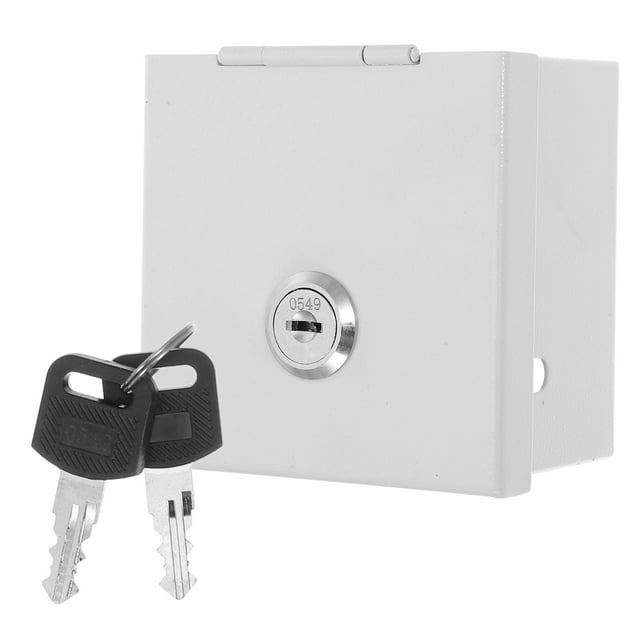 Shisuyan Lockable Wall-Mounting Electric Outlet Cover Weatherproof Electrical Box for Outdoor Socket Base Case Thickened Junction Box for Wall Outlets