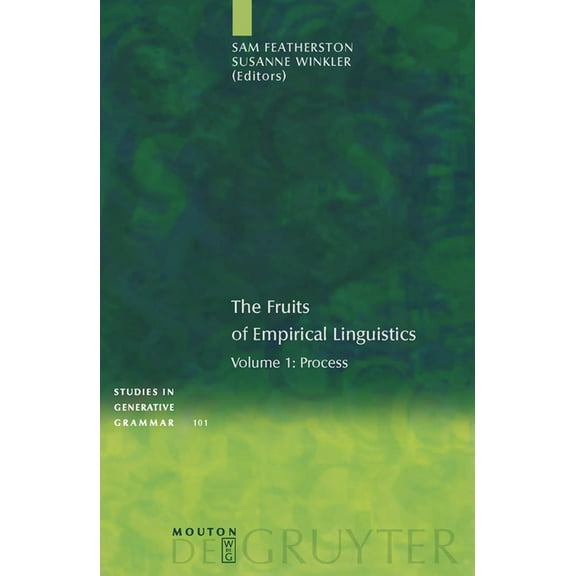 Studies in Generative Grammar [Sgg] Process, Book 101, (Hardcover)