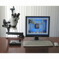 thumbnail image 4 of AmScope 7X-45X Trinocular Articulating Zoom Microscope + Ring Light New, 4 of 4