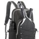 thumbnail image 4 of Bolso de raqueta ajustable retirable mochila para paddle mochilas deportivas negras, 4 of 9