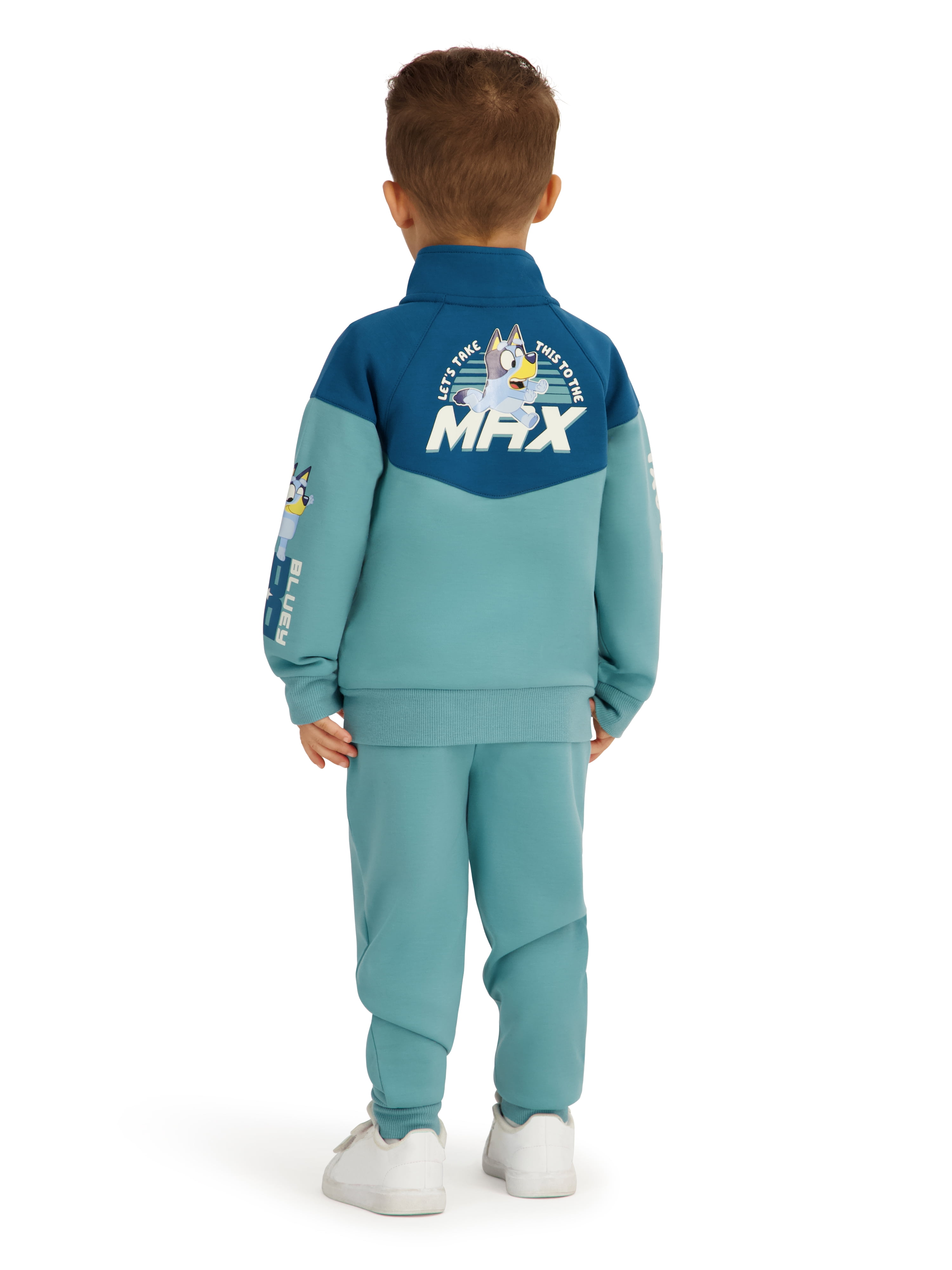 Bluey Toddler Boy 2pc Active Jacket and Pant Set, Sizes 12 Months - 5T