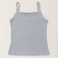 thumbnail image 4 of Wensltd Women Solid Color V Neck Tank Top With Built In Bra Summer Short Sleeve Pajama Tops Breathable weight Casual Daily Layering Top, 4 of 9