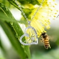 thumbnail image 6 of SDJMa Necklaces for Women, S925 Sterling Silver Heart Flower Bee Necklace Jewelry, Infinite Love Necklaces for Women,Two-tone Animal Pendant NecklaceNecklace Pendant Gifts for Mom Wife Girlfriend, 6 of 8
