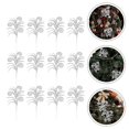 thumbnail image 5 of Artificial Leaves Xmas Tree Hanging Branches for Holiday Decor 12Pcs, 5 of 5