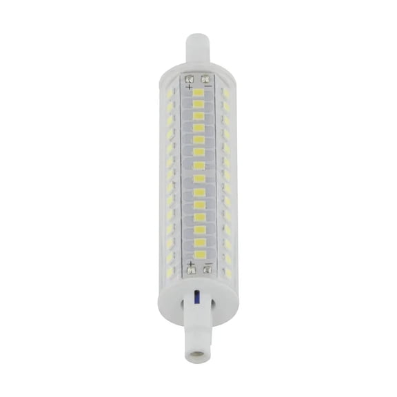 10 Watt LED Bulb - J-Type T3 118mm - 120 Volt - R7S Base - 4000K - Double Ended - 200 Degree Beam Angle - 12-Pack