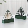 thumbnail image 5 of Designer Portable Iron Mosquito Coil Holder 2 pcs Sets with Handle - Fireproof Material Incense Holder, 5 of 11