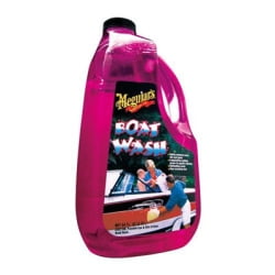Fiberglass Boat Cleaning - Meguiar's Marine/RV Boat Wash – Marine Wash to Clean and Brighten Your Boat’s Finish – M4364, 64 oz