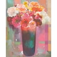 thumbnail image 2 of Khorasani, Hooshang 26x32 White Modern Wood Framed Museum Art Print Titled - Sunshine Bouquet, 2 of 4