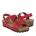thumbnail image 1 of SANDALIAS DAMA STYLO AMALFI SIMIPIEL ROJO, 1 of 4