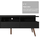 thumbnail image 5 of Mueble Mesa Para Tv Rack Madesa Hasta 65'' Negro Madesa Londres, 5 of 9