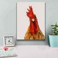 thumbnail image 4 of Epic Graffiti 'Chicken or The Egg' by Green Lili, Giclee Canvas Wall Art, 12"x16", 4 of 6