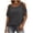 Gray, variant on Tqcoqu Womens Summer Cold Shoulder Tops,Short Sleeve T Shirts Pullover Casual Dolman Blouses,Army Green Women's S-XXXL
