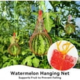 thumbnail image 4 of Triani 50Pcs Melon Hammock Melon Nets 15.7 Inch Reusable Cantaloupes Hanging Mesh Bag with Drawstring for Watermelon Honeydew Melon Cucumbers, 4 of 7