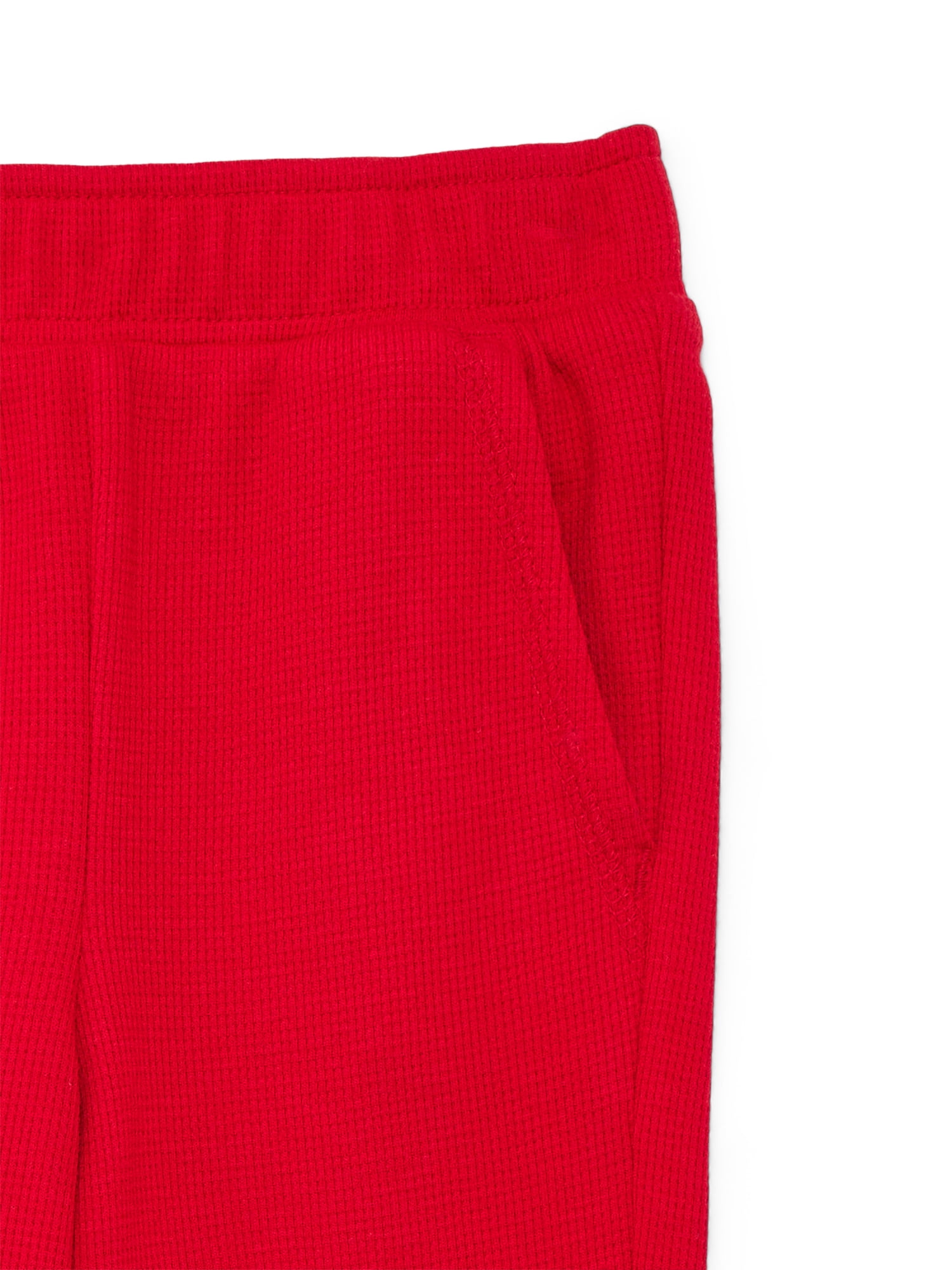Garanimals Toddler Boys Holiday Solid Micro Thermal Joggers, Sizes 18M-5T