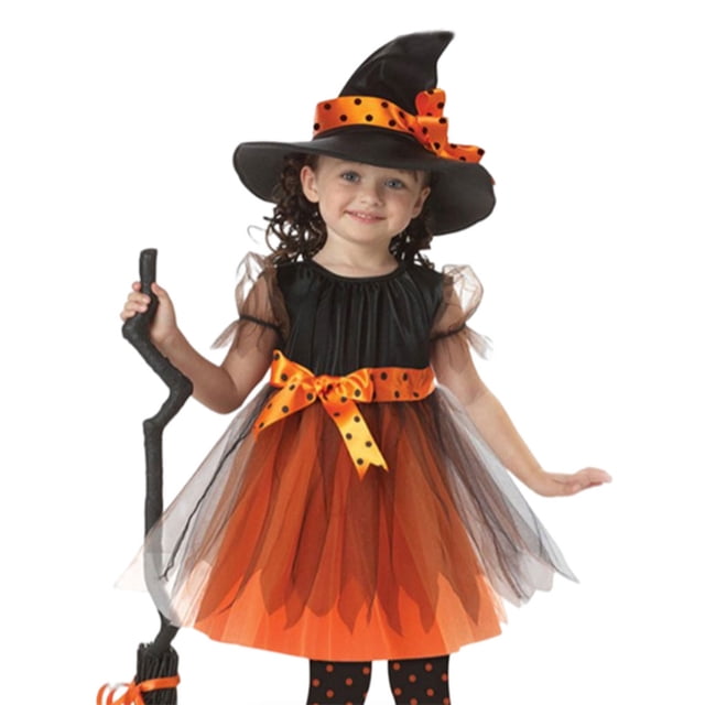Sonducket Niños Niñas Halloween Cosplay fiesta capa moda vestido sombrero traje ropa disfraces actuación vacaciones vestirse Disfraces de disfraces 150cm Sonducket AP012654-07