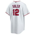 thumbnail image 3 of Men's Nike Jorge Soler White Los Angeles Angels Home Replica Jersey, 3 of 3
