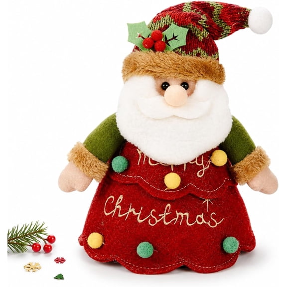 Christmas Gift Bags Zipper Design, Cute 3D Character Treat Pouch,Bottom-Zip Candy Bag for Apples, Snacks & Small Gifts, Cute Xmas Packaging for Party Favors & Stocking Stuffers