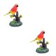 thumbnail image 1 of Tholdsy Figuras eléctricas de loros, portalápices de simulación, escultura de pájaro parlante, periquito, juguetes de escritorio, Control Tipo 1 2Conjunto, 1 of 6