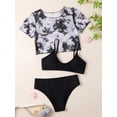 thumbnail image 1 of Para Praia Floral cintura alta Bikini Halter Push Up traje de baño mujeres de talla grande traje de baño Biquini Sexy traje de baño para mujer, 1 of 5