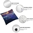 thumbnail image 4 of JRXY Galaxy Body Pillow Cover Blue Purple Outer Space Nebula Universe Star Night Starry Sky Long Case Protector with Zipper Decorative Soft Large Cases Covers for Bedding,Couch,Sofa 2pcs White, 4 of 6