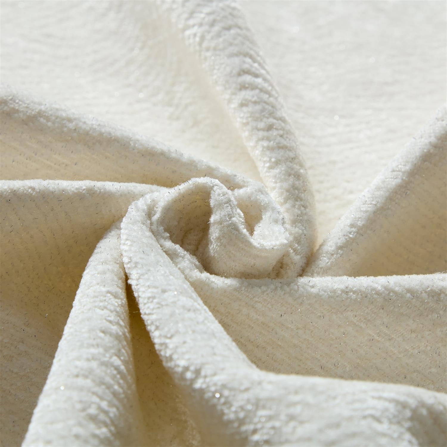 Demi Bonn 113" Modular Sectional Sofa with 2 Chaise Lounges & 4 Pillows Included, Chenille Fabric Soft Cushions Couch for Living Room, No Assembly Needed, Beige