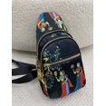 thumbnail image 1 of Bolso de pecho para mujer con estampado de elefante y conejo, bolso de hombro tipo bandolera informal para compras, bolso de mujer, 1 of 5