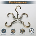 thumbnail image 4 of 50Pcs Cup Hooks, 7/8 Inch Ceiling Hooks Metal Screw-in Hooks Screw Hooks Mini Hooks for Decorative Craft Hanging Things, 4 of 7