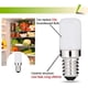thumbnail image 4 of Bombilla LED E14 para frigorífico, 2 W, equivalente a una bombilla de 15 W, blanco cálido, luz para máquina de coser, casquillo E14, 220-240 V, 2 unidades [Clase de eficiencia energética A], 4 of 5