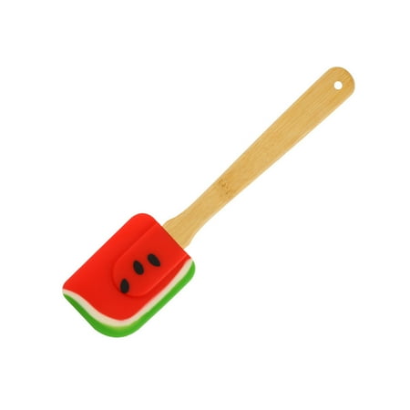 

CHOMOEN Hanging Spatula Watermelon Pattern Baking Scraper for Scooping Fry Multifunction