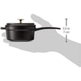thumbnail image 5 of Staub Cast Iron 0.25-qt Mini Saucepan - Matte Black, Made in France, 5 of 5