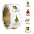 thumbnail image 1 of HWZWT Stationery Card Gift Seal Roll Merry Christmas Sticker, 1 of 5