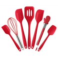 thumbnail image 1 of Coofit Baking Utensil Set Silicone 7PCS Cooking Spatulas Cooking Tools for Kitchen, 1 of 10