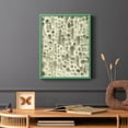 thumbnail image 6 of Watercolor Metric II Framed Print in Green Solid Wood 16 x 20 Framed Print, 6 of 6