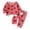 Red, variant on Baby Girl Outfits Toddler Fall Winter Clothes Cute Long Sleeve Sweatshirt Tops Pants Set Infant 2Pcs Clothing