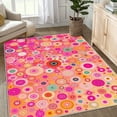 thumbnail image 4 of 5.3'x7.5' rug design rug hallway playroom washable rug thick hallway runner rug tropical area rug, 4 of 10