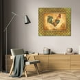 thumbnail image 3 of Gregory Gorham 24x20 Gallery Wrapped Canvas Wall Art Titled - Country Rooster I, 3 of 4