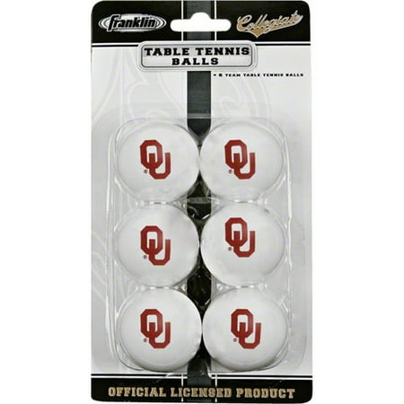 NCAA - Oklahoma Sooners Table Tennis Balls