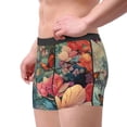 thumbnail image 2 of Fotbe Butterflies In Blooming Garden Men’s Total Support Pouch Boxer Briefs, X-Temp Cooling, Moisture-Wicking Underwear, Regular, Long-leg and Trunk-X-Large, 2 of 6