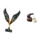 thumbnail image 5 of Escultura De Ala De Conejo De Resina De Porcelana, Adorno De Feng Shui, Estatua Decorativa De Cerámica, Juego De Mueble De Jardín De Pascua, Soporte De TV, Decoración, 5 of 8