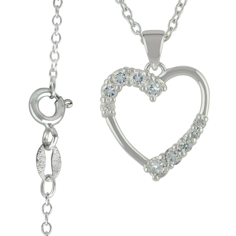 Clearance Crystal Heart Charms Package of 5 Beautifully Cut With