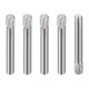 thumbnail image 1 of 1.5x12mm 304 Inoxidable Acero Espiga Pasadores, 5uds Moleteado Cabeza Plana Chaflanado Extremo Espiga Pasador, Madera Litera Cama Estante Picas Soporte Estantes Fijar Elementos, 1 of 6