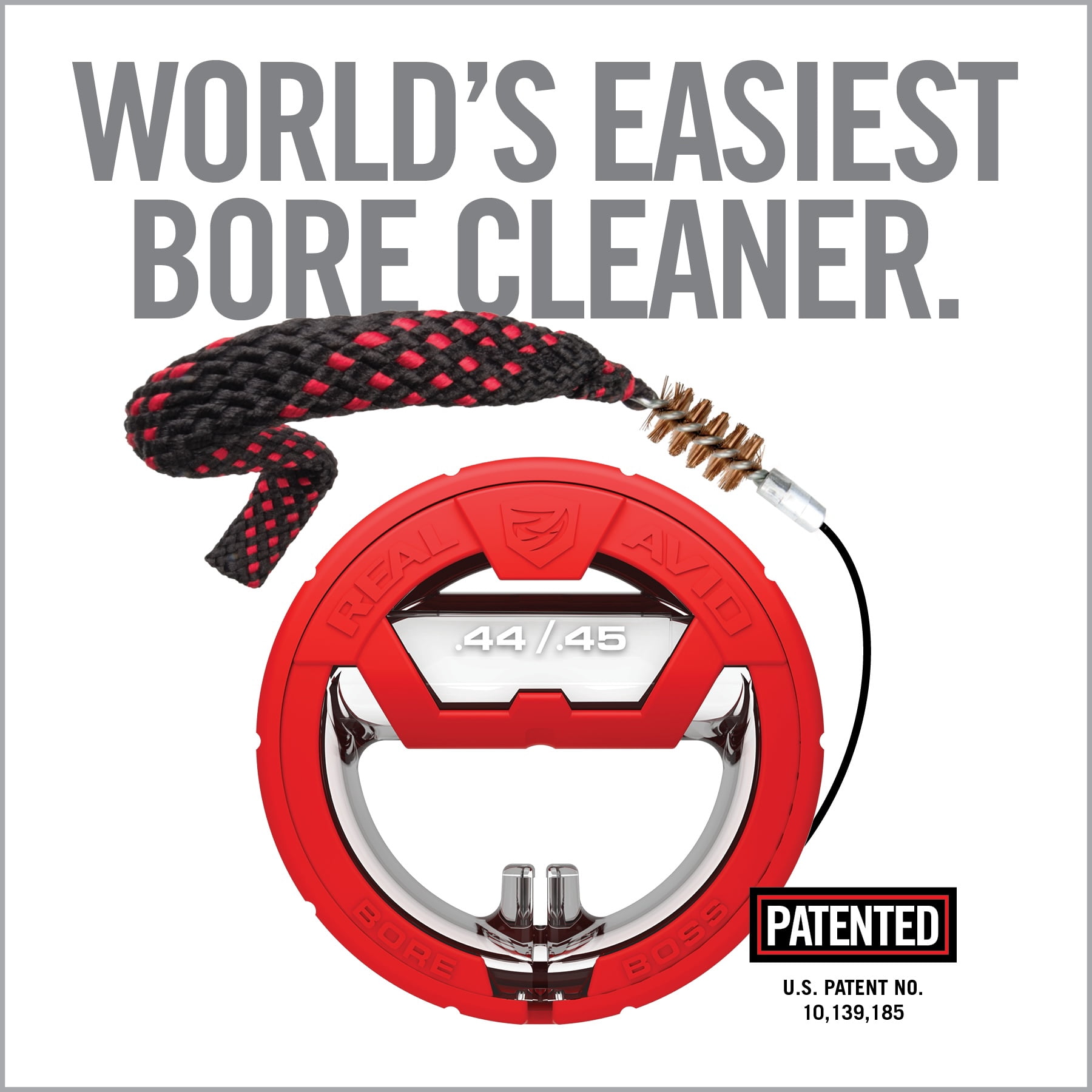 Real Avid Bore Boss® Bore Cleaner for .44/.45 Handguns