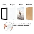 thumbnail image 4 of Americanflat 5 Pack of 8" x 12" Frames - Plexiglass Cover - Black, 4 of 7